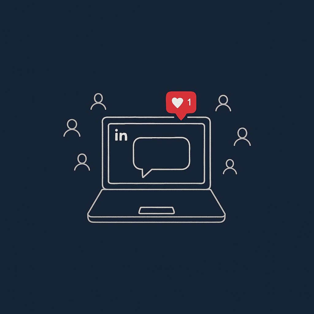 Illustratie bij Waarom je LinkedIn posts geen likes krijgen (en wat je direct anders kunt doen)