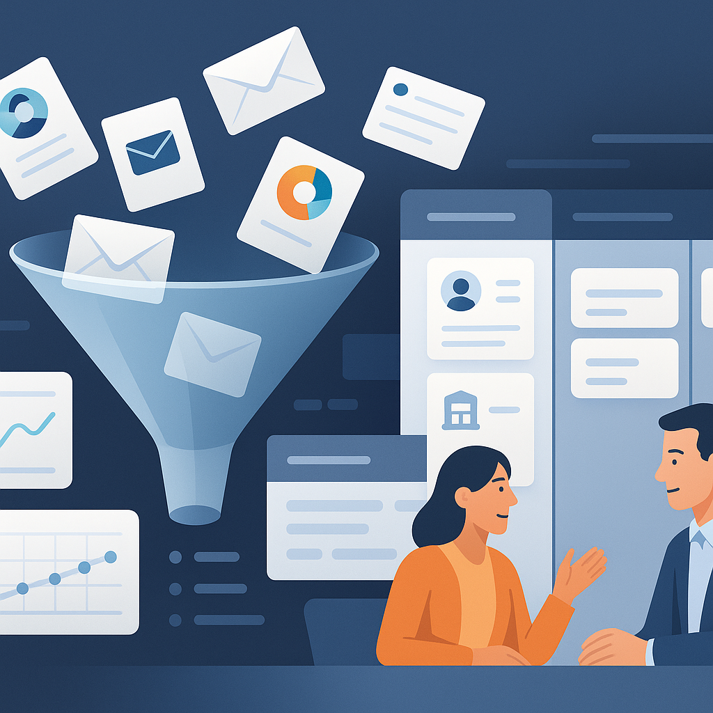 Illustratie bij Hoe ziet een goede outbound e-mail funnel eruit?
