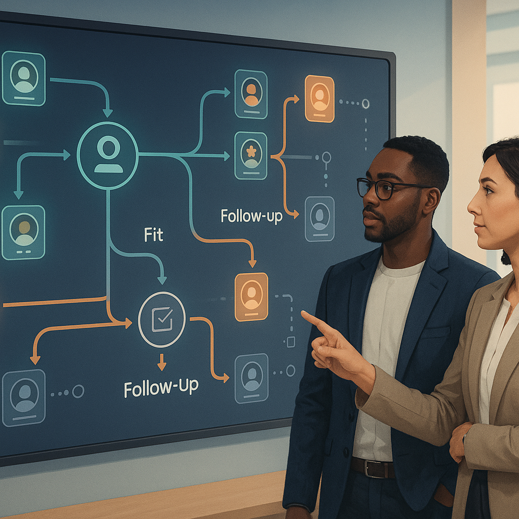 Illustratie bij Hoe kwalificeer je leads sneller met een duidelijke sales workflow?