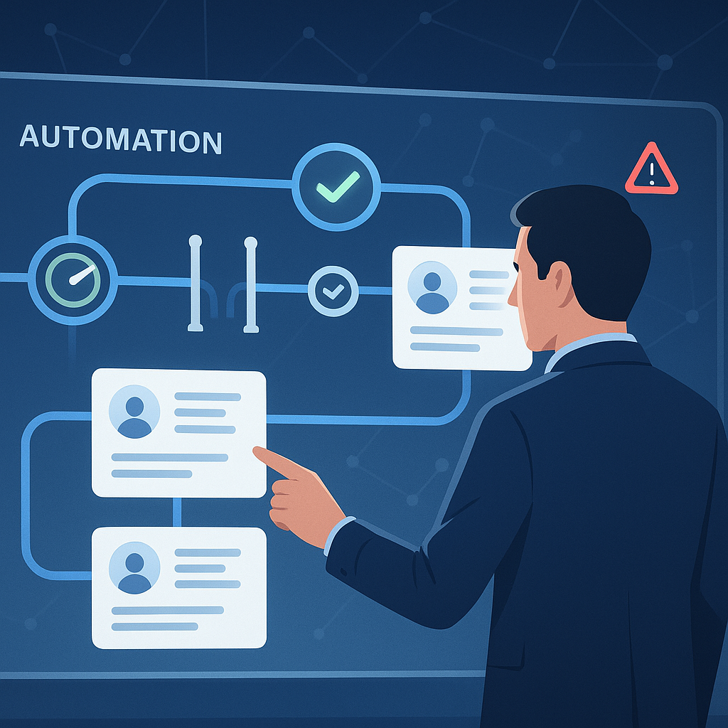 Illustratie bij Is LinkedIn automation veilig? Zo voorkom je risico’s en bouw je een schaalbaar outreach-systeem
