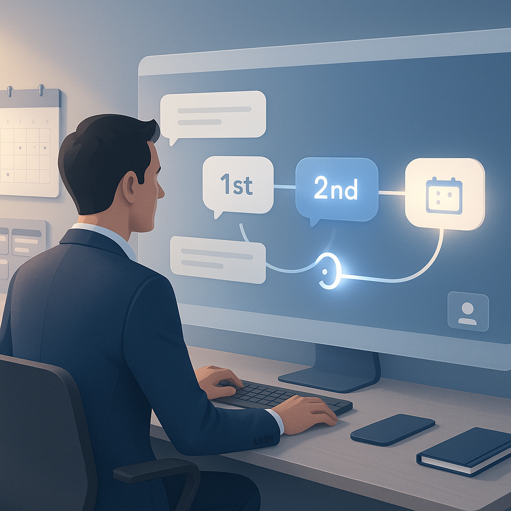 Illustratie bij Hoeveel LinkedIn follow-ups werken voor meer afspraken?