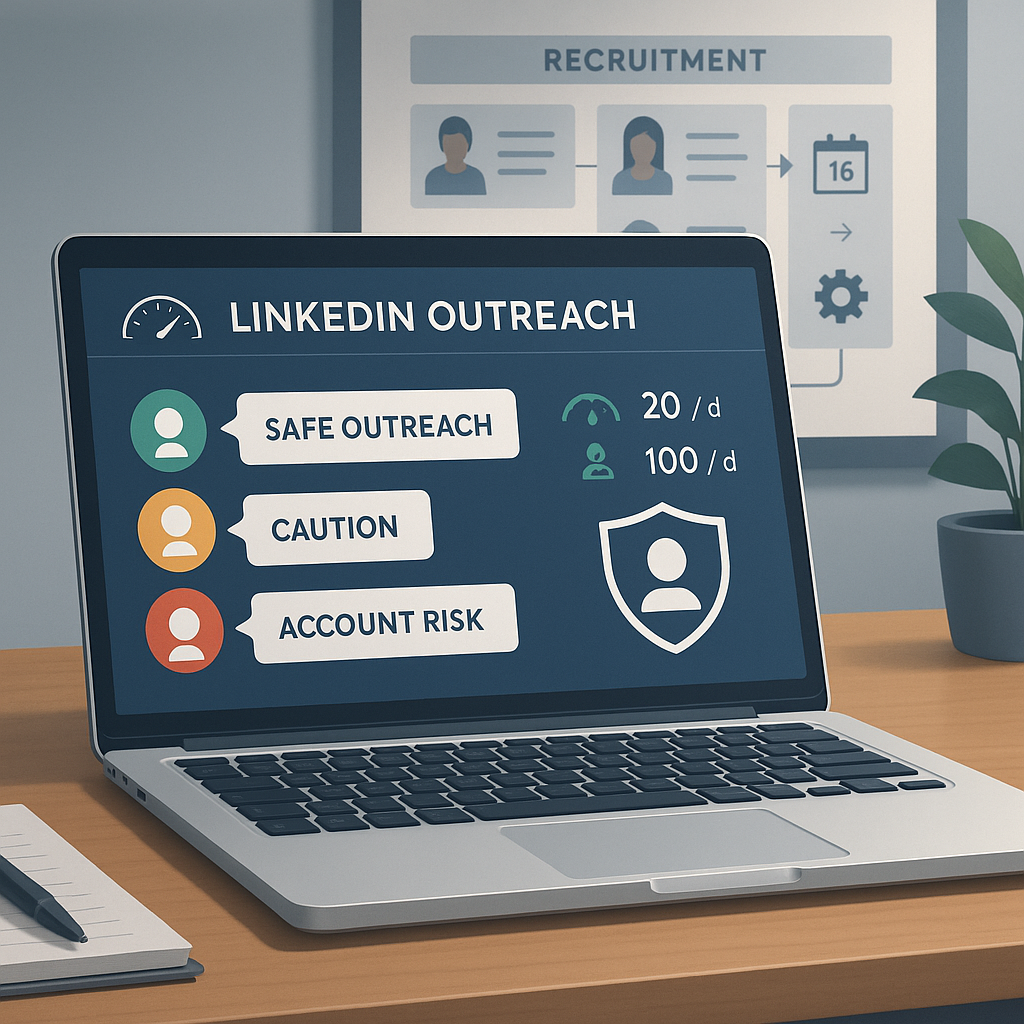 Illustratie bij Hoeveel berichten mag je sturen op LinkedIn zonder je account in gevaar te brengen?