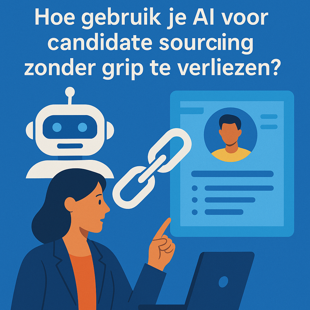 Illustratie bij Hoe gebruik je AI voor candidate sourcing zonder grip te verliezen?