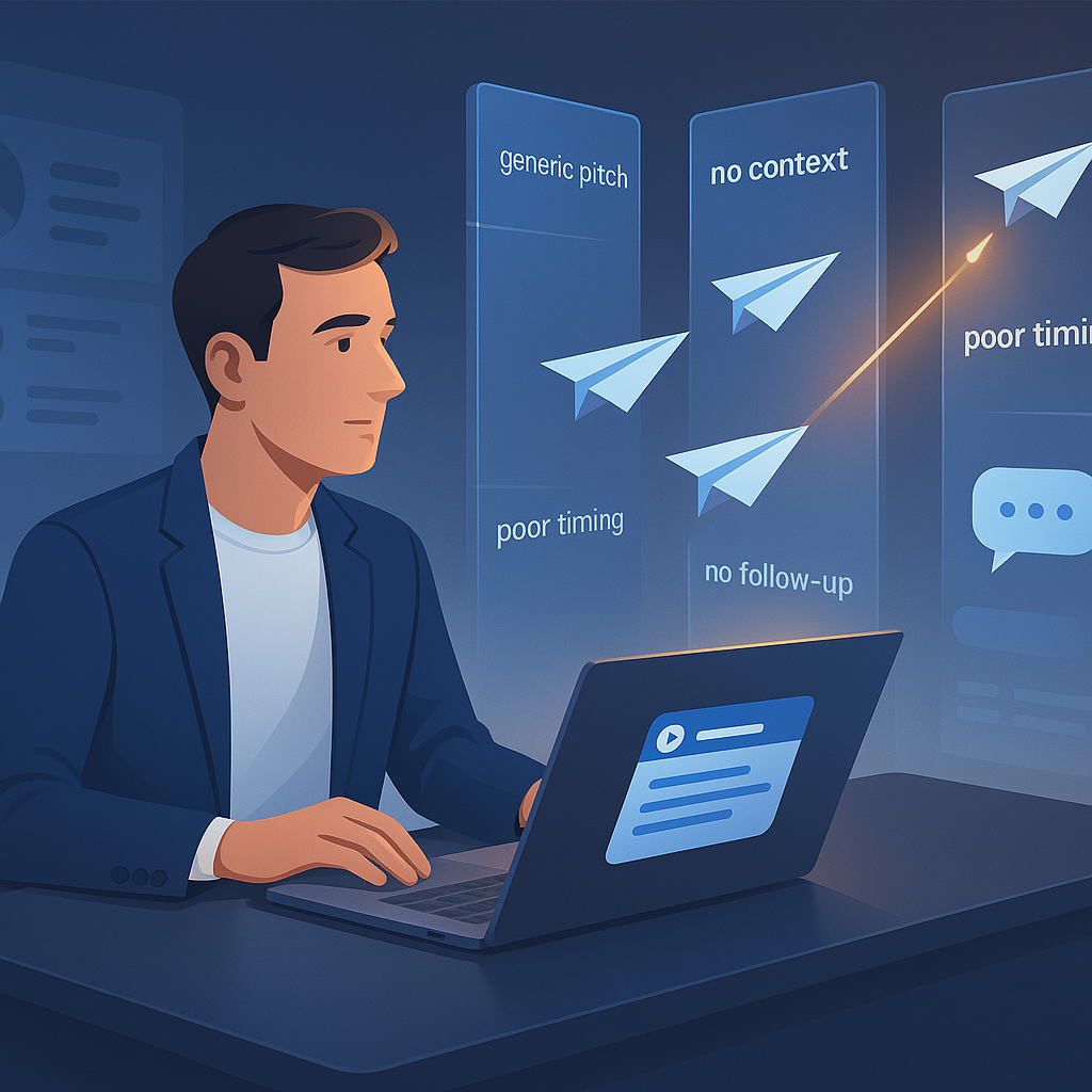 Illustratie bij Waarom reageren mensen niet op jouw LinkedIn DM’s?