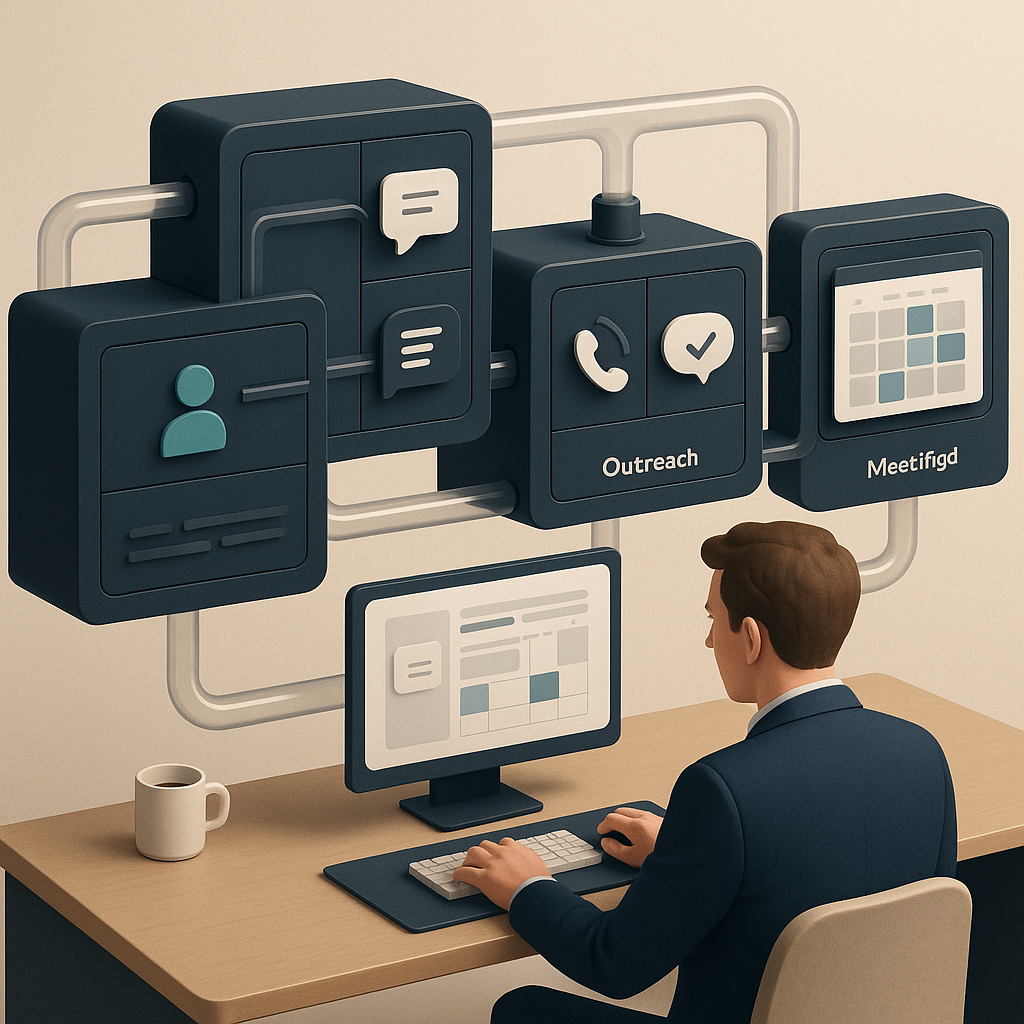 Illustratie bij Hoe bouw je een outbound machine zonder groot salesteam?