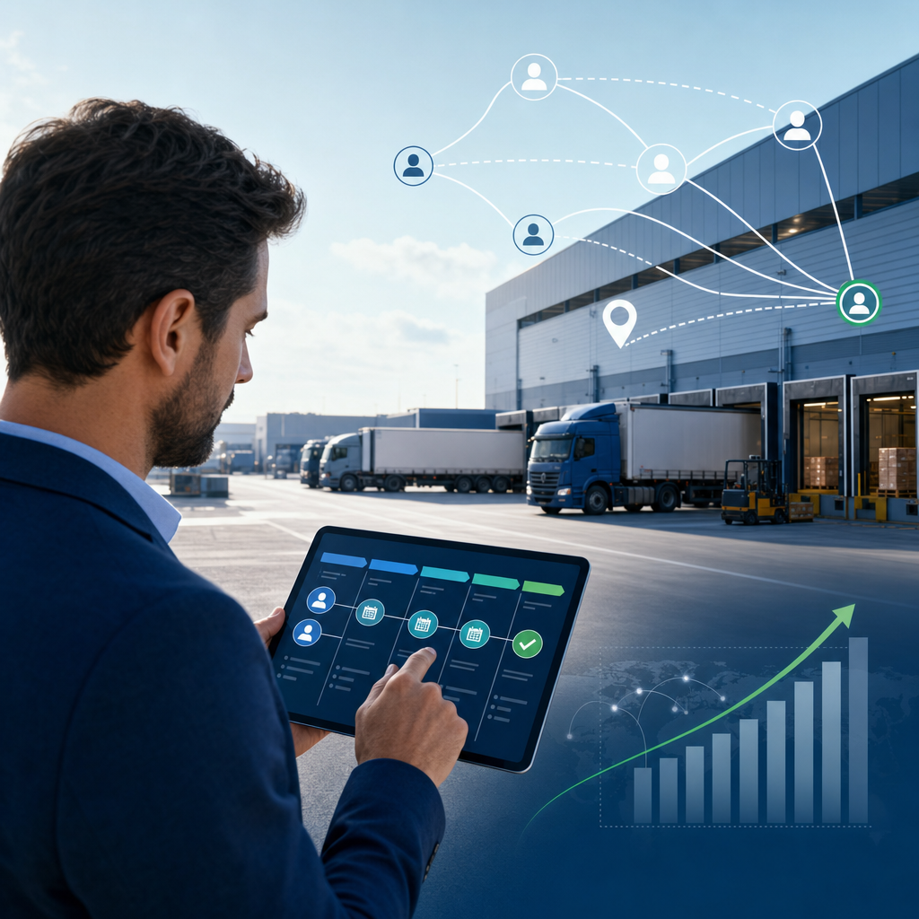 Illustratie bij Hoe werkt acquisitie in transport en logistiek?