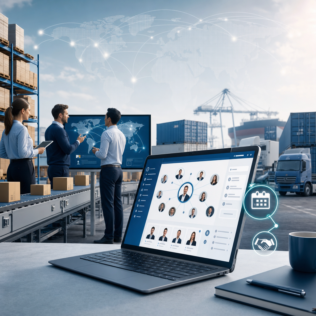 Illustratie bij LinkedIn voor supply chain bedrijven: zo gebruik je het voor meer afspraken