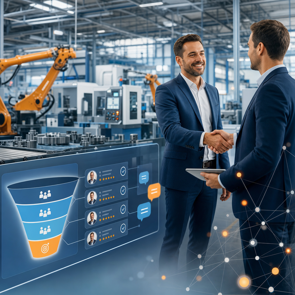 Illustratie bij Hoe krijg je meer zakelijke klanten in de maakindustrie?