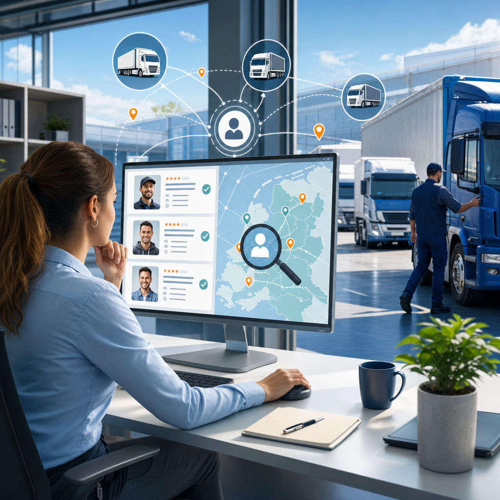 Illustratie bij Hoe vinden logistieke bedrijven chauffeurs?