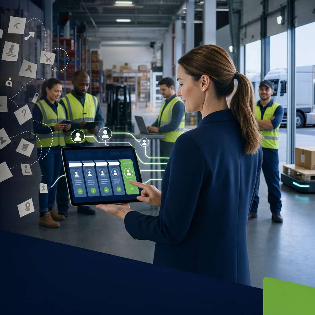 Illustratie bij Hoe werkt recruitment in de logistiek? Van losse werving naar een vast systeem