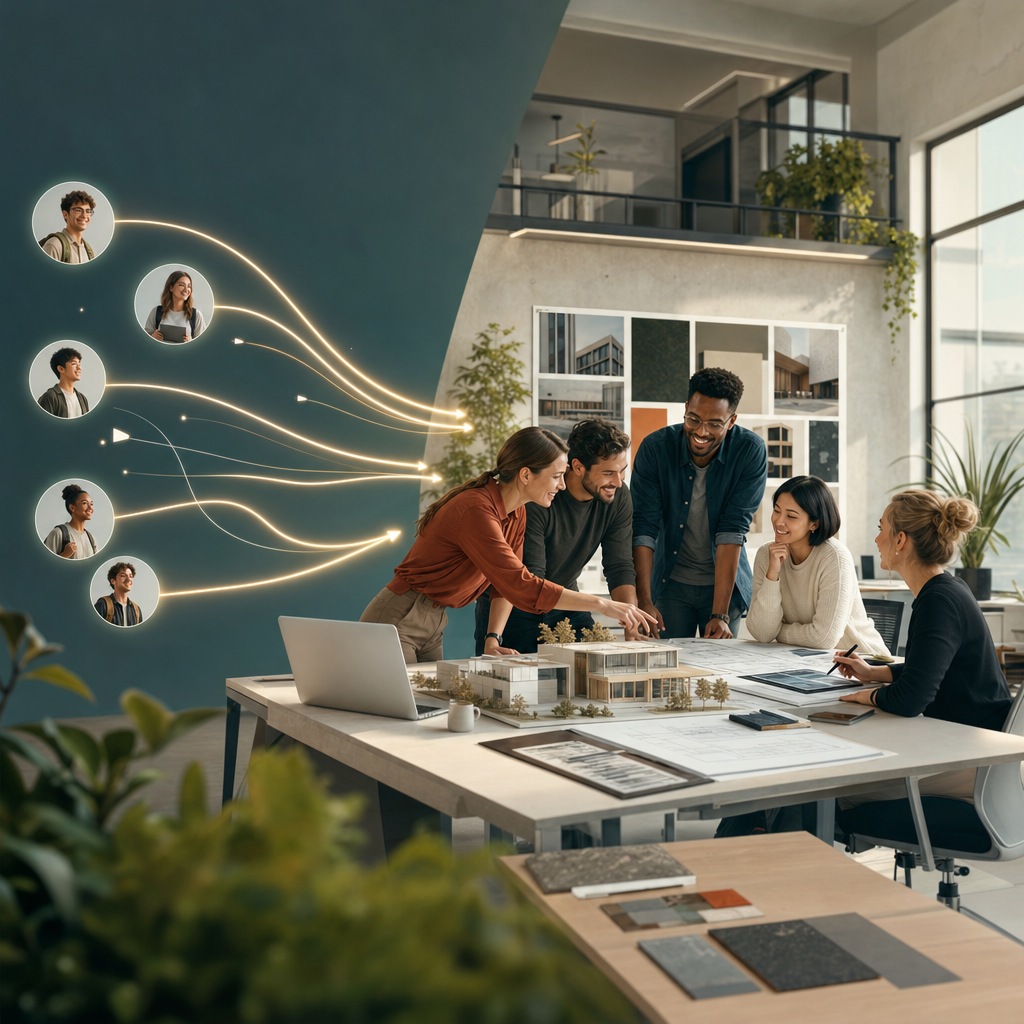 Illustratie bij Hoe werkt employer branding voor architectenbureaus?