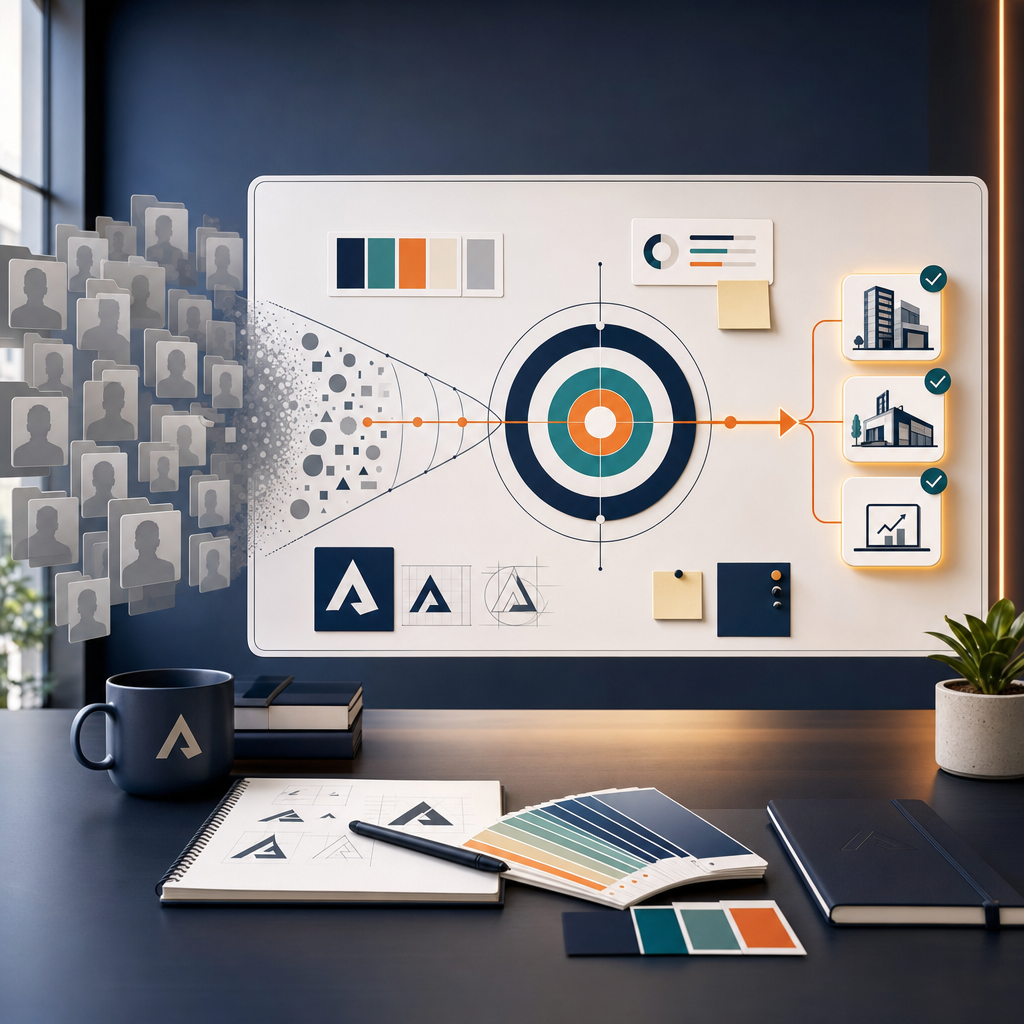 Illustratie bij Hoe kun je jouw branding agency positioneren voor meer passende klanten?