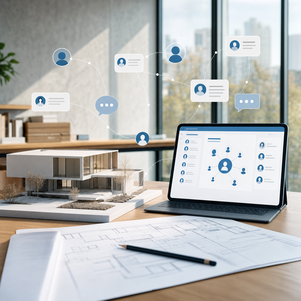 Illustratie bij Hoe gebruik je LinkedIn marketing als architect?